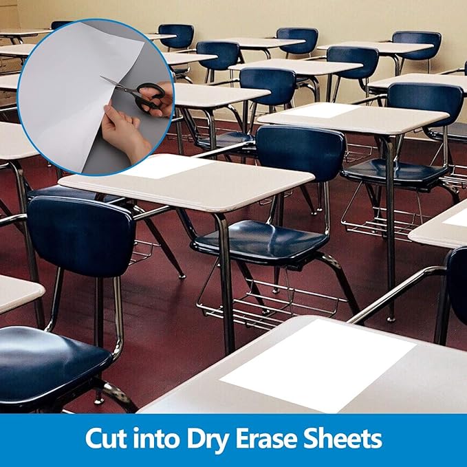 Dry Erase Whiteboard Paper, Large White Board Stickers - Image 6