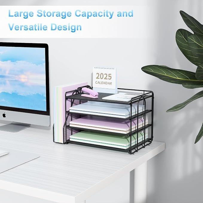 Spacrea Desk Organizers and Accessories, Paper Organizer - Image 7