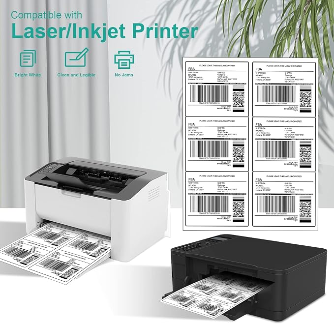 MFLABEL 3-1/3" x 4" Shipping Address Labels, 18000 Labels - Image 6