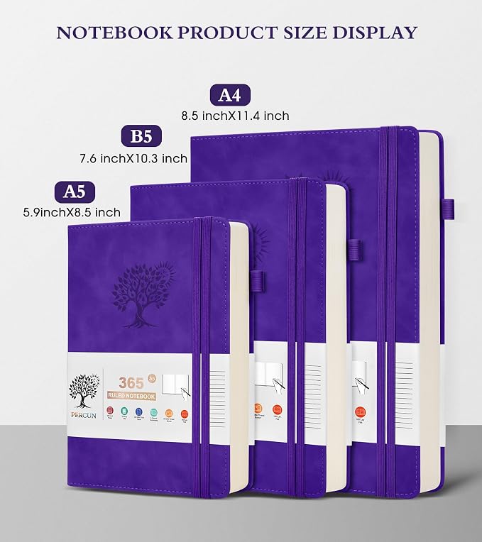 PERCUN B5 Lined Journal Notebook - Image 2