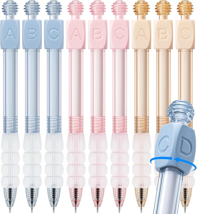 9 PACK Gel Pens, 0.5mm Black Ink Fidget Pen, Fine Point Smooth Writing Pen - Image 8