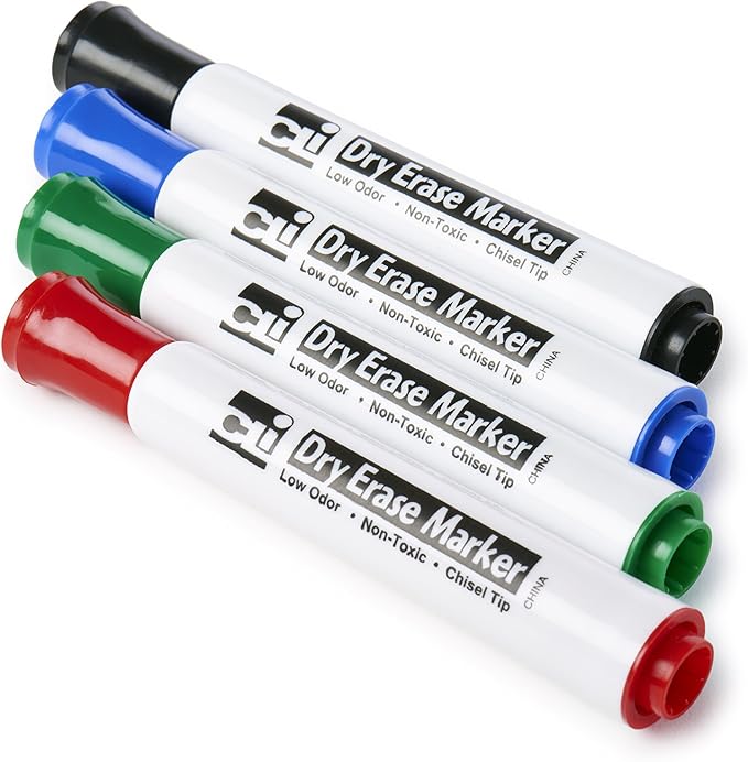 Charles Leonard Dry Erase Markers, Low Odor - Image 3