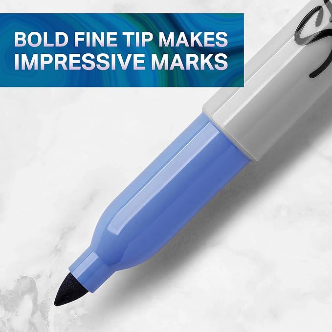 Sharpie Permanent Markers Fine Point Featuring Mystic Gem Color Markers - Image 6