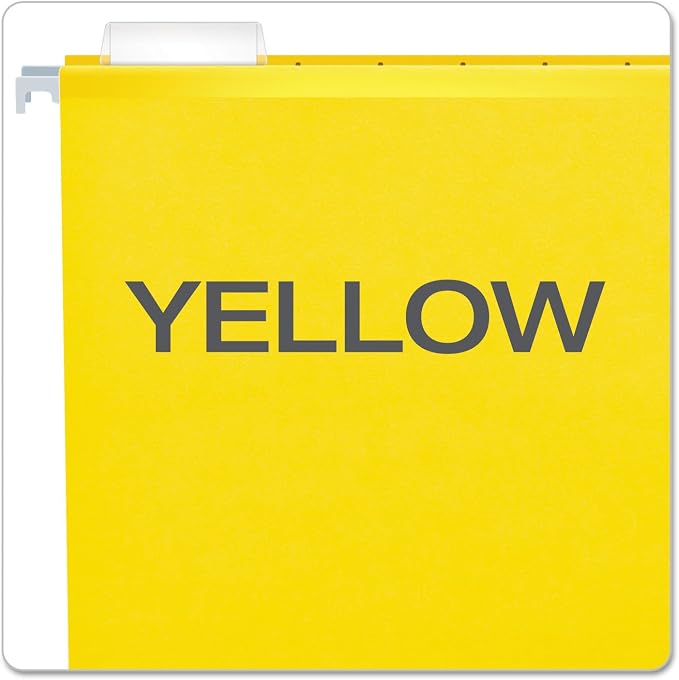 Pendaflex Reinforced Hanging File Folders, Letter Size, 1/5 Cut - Image 3