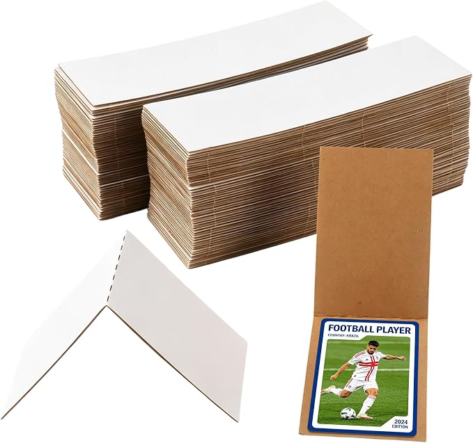 Klmnop 100 Pack 3" x 4.5" Cardboard Card Sleeves by Klmnop