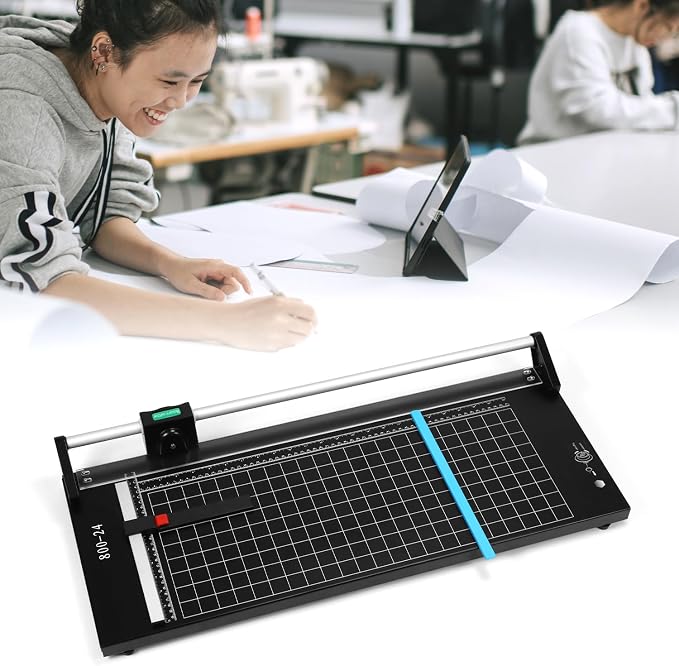 QWORK 24 Inch Manual Precision Rotary Paper Trimmer - Image 8