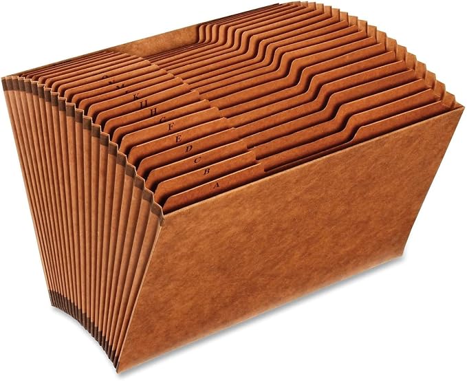 1InTheOffice Expanding File Folder Organizer, Accordion Folder by 1InTheOffice