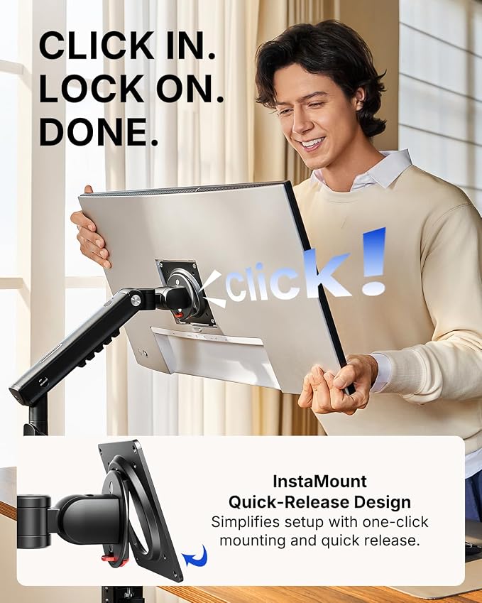 HUANUO FlowLift™ Pro Monitor Arm - Image 7
