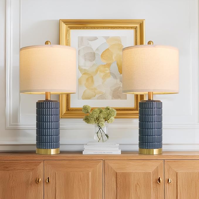 PoKat 21.5'' Bedside Table Lamps Set of 2 - Image 2