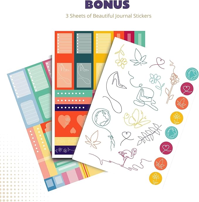 Dotted Journal – 140gsm Bleed Proof Thick White Paper – 200 Numbered Dot Grid Pages – 5.8 x 8.3 inch Bullet Dotted Notebook-DeskLoop Office