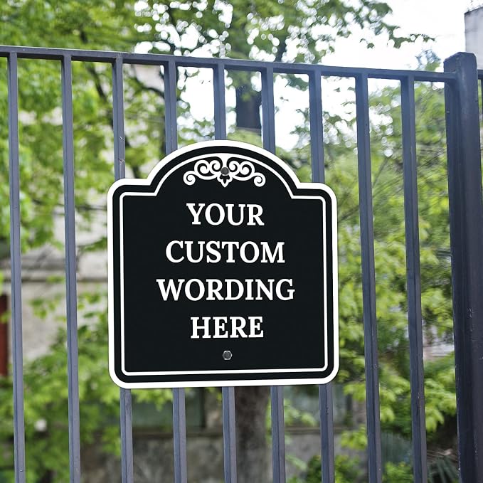 Custom Decorative Sign, Personalized Metal Sign - Image 4