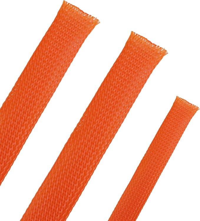 25ft PET Expandable Braided Cable Sleeve 5/8inch Pet Braided Cable Sleeve by PursuingaBetterLife