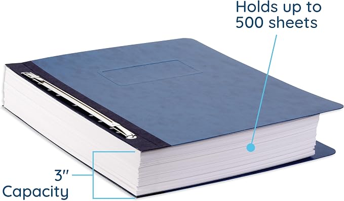 25 Blue Summit Supplies Pressboard Report Cover, Pressboard Binder 8.5x11 - Image 3