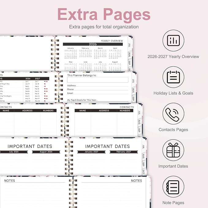 Planner 2026-2027, Weekly and Monthly Academic Planner, July 2026 - Image 6