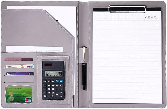 PU Leather Portfolio Folder - Image 6