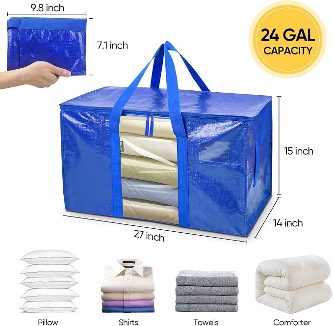 BALEINE 4-Pack Oversized Moving Bags - Image 2