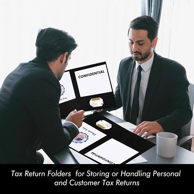 20 Pcs Tax Return Folders Bulk - Image 4