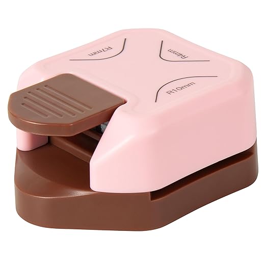 QIQQIKIN Corner Rounder Punch Pink, Paper Punches - Image 5