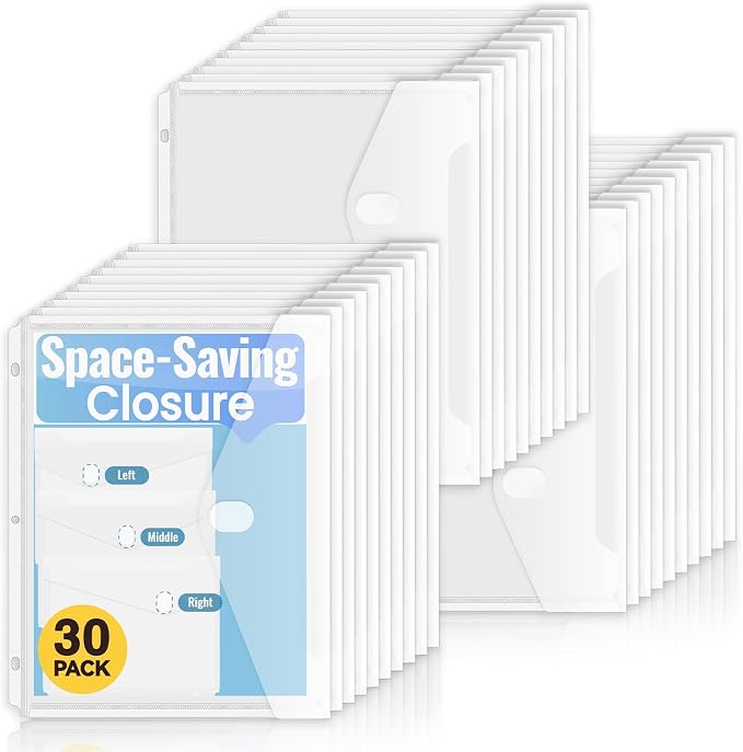 Sooez 30 Pack Binder Folders by Sooez
