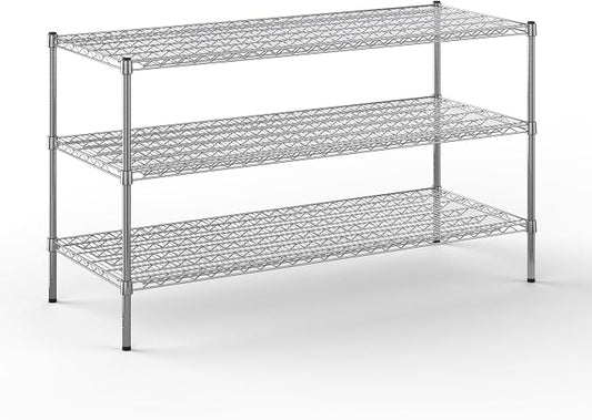 Regal Altair 24" Deep x 60" Wide x 34" Height Wire Shelving Kit | 3-Tier | NSF by Regal+Altair