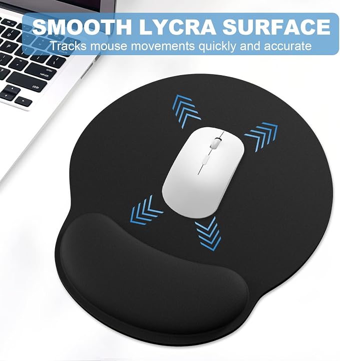 Ergonomic Mouse Pad with Wrist Rest and Keyboard Wrist Rest, Mousepad and Wrist - Image 3