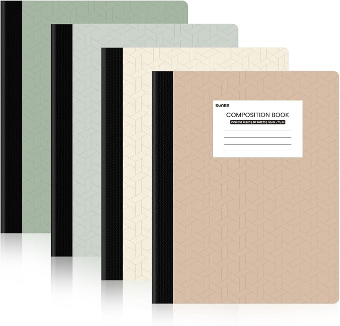 SUNEE Composition Notebooks by SUNEE