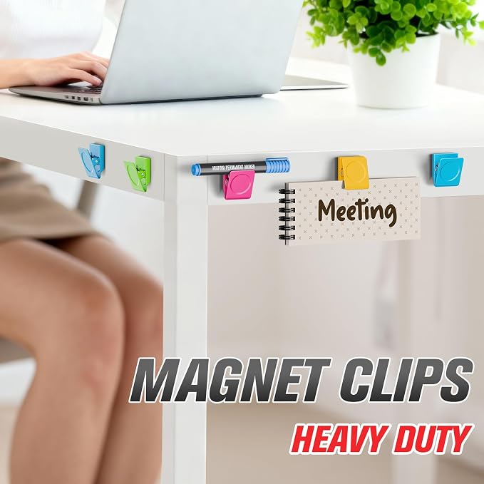 8 Pack Heavy Duty Magnetic Clips - Image 7