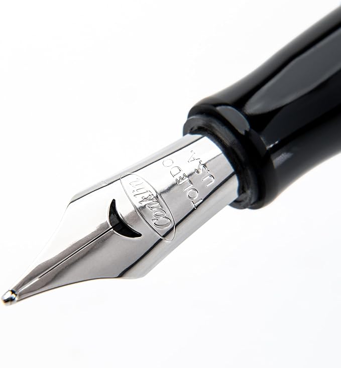 Conklin Duragraph Fountain Pen Orange Nights - Extra Fine Nib, Precision Writing Instrument with Vibrant Finish