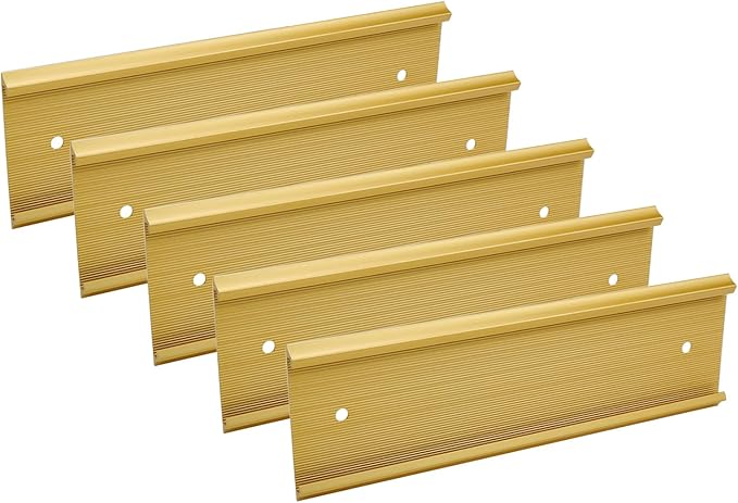 Antrader 5Pcs Name Plate Holder, Wall Mount Office Door Name Plate Holder by Antrader