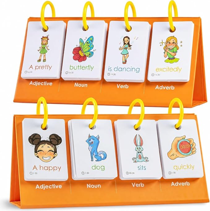 Alened Sentence Building Flash Cards by Alened