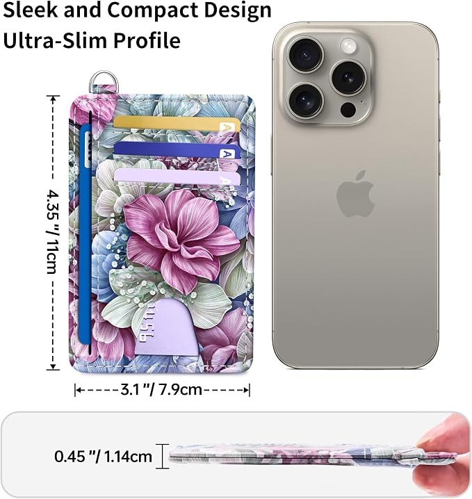Mayski Slim Wallet, Credit Card Holder - Image 6