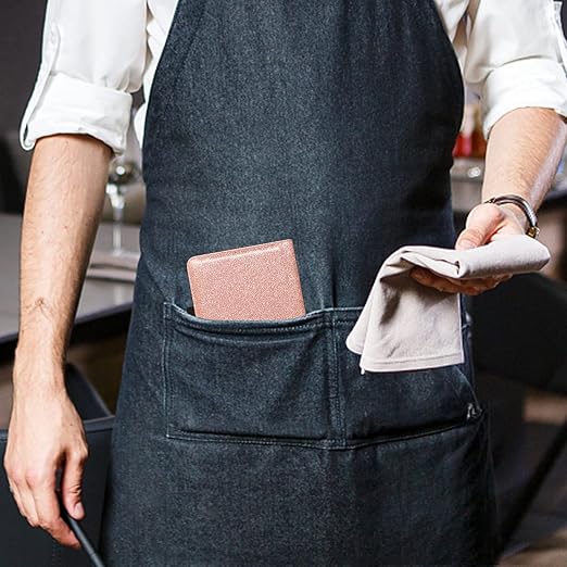 ACdream Server Books for Waitress, Guest Book Note Pad, Cute Pocket Leather - Image 5