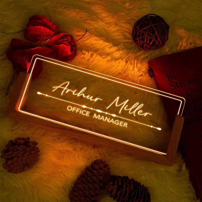 Custom Name Plate for Desk - Image 3