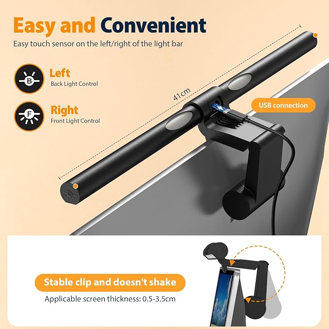 Computer Monitor Light, Screen Monitor Light Bar - Image 6