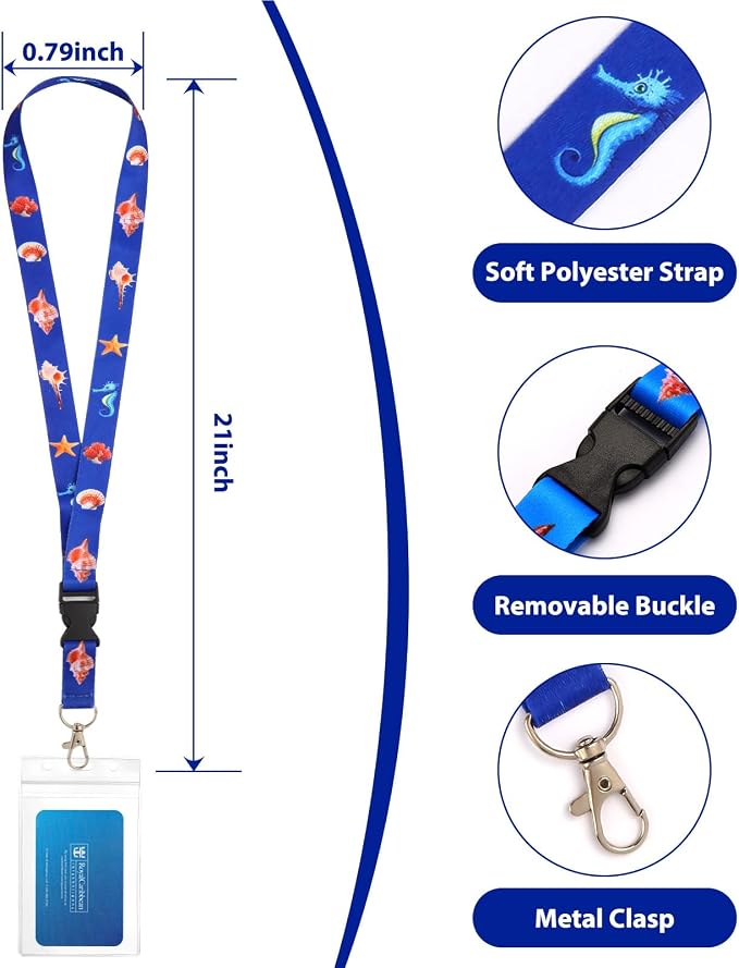 Cruise Lanyards, 5 Pack Waterproof Cruise Lanyard - Image 3