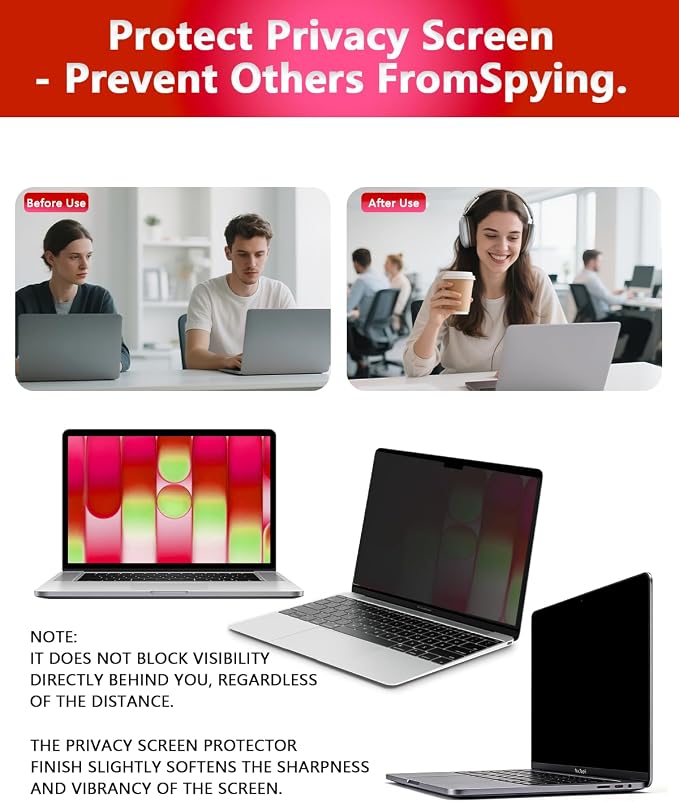 Magnetic Privacy Screen Protector - Image 2
