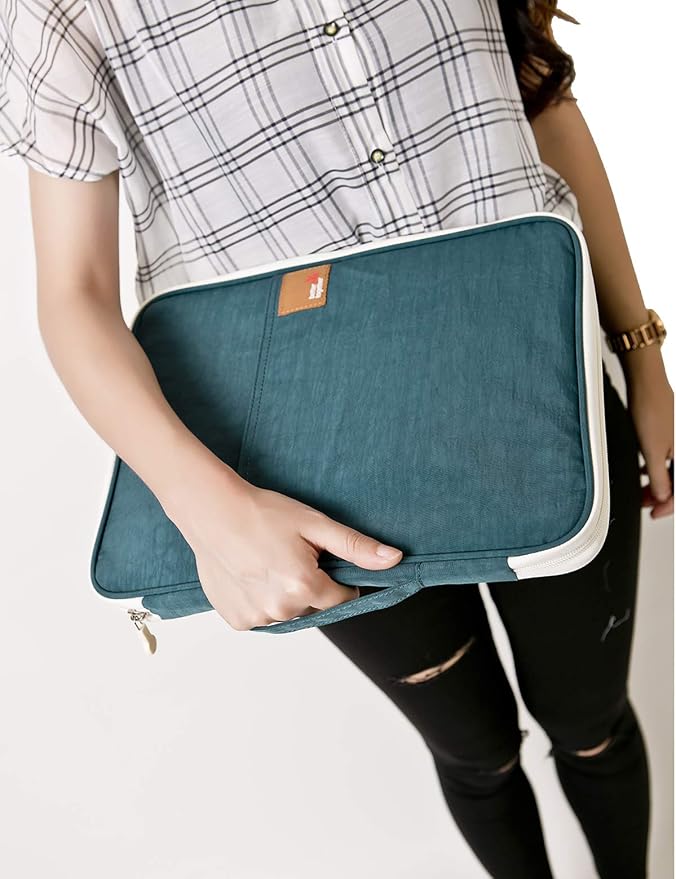 Document A4 Bag Case Waterproof Organizer Portfolio Office Travel Zipper - Image 8