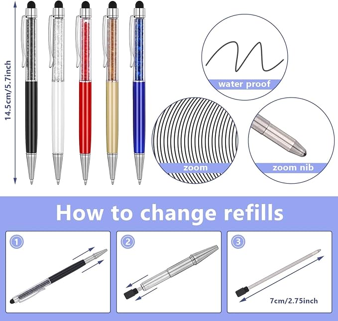 MengRan Mini D1 Gel Ink Pen Refills - Image 5