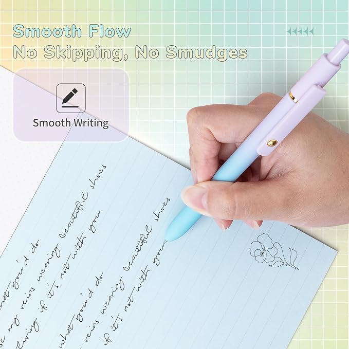 YOXMJDB Gel Pens, High-End Series 0.5mm Black Ink Pens - Image 4
