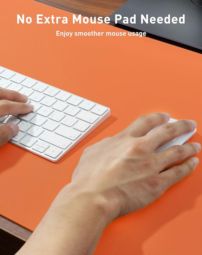 Aothia Faux Leather Desk Mat - Image 4