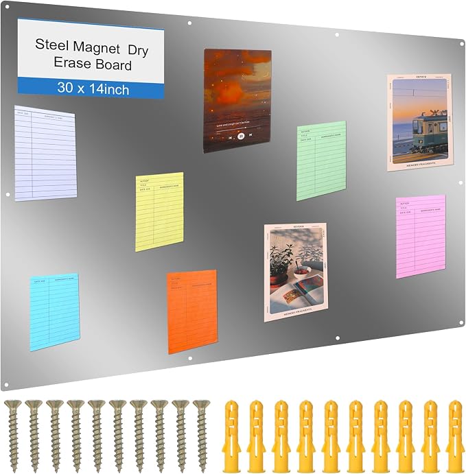 Ireer Magnetic Board Steel Magnet Bulletin Boards by Ireer