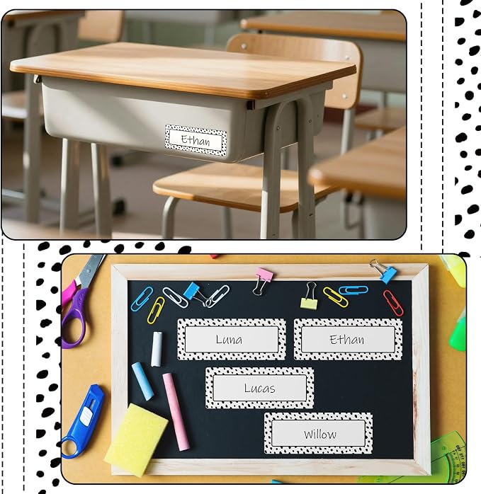 Eaasty 48 Pcs Dry Erase Magnetic Labels Reusable Magnetic Name Tag - Image 5