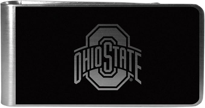 Siskiyou Sports NCAA Unisex Black and Steel Money Clip by Siskiyou