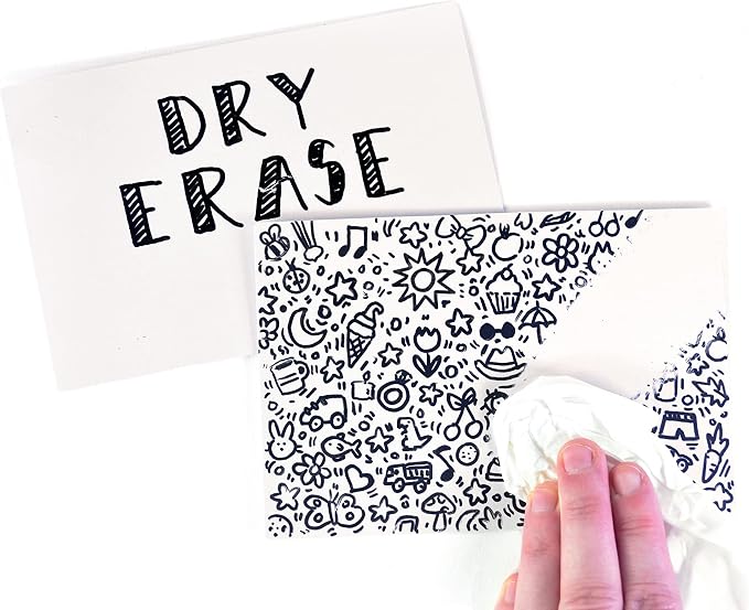 Large Dry Erase Index Cards – 40pcs Laminated 4x6" Cards Blank w/Box – Reusable - Image 5