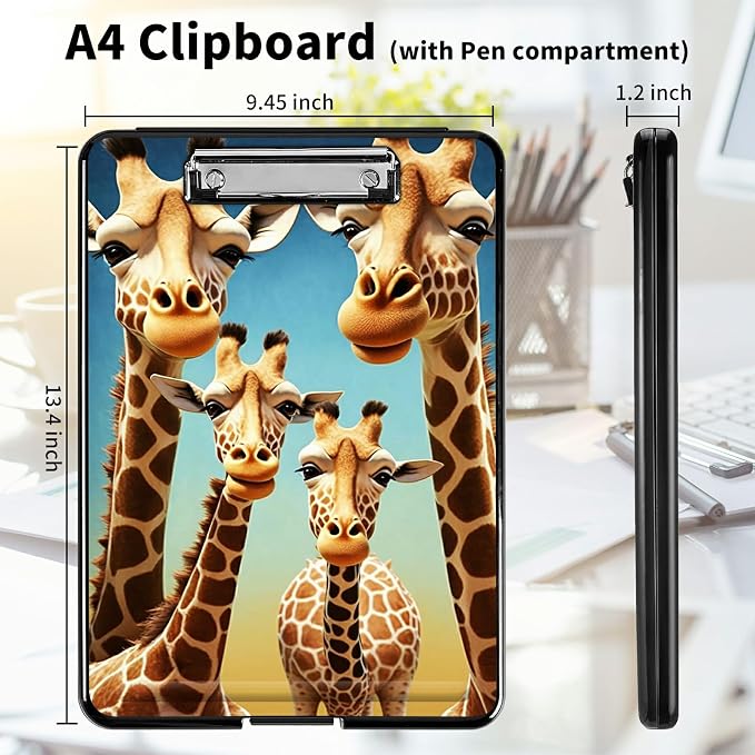 A4 Clipboards, Heavy Duty Waterproof Nursing Plastic Folder Clipboard - Image 2