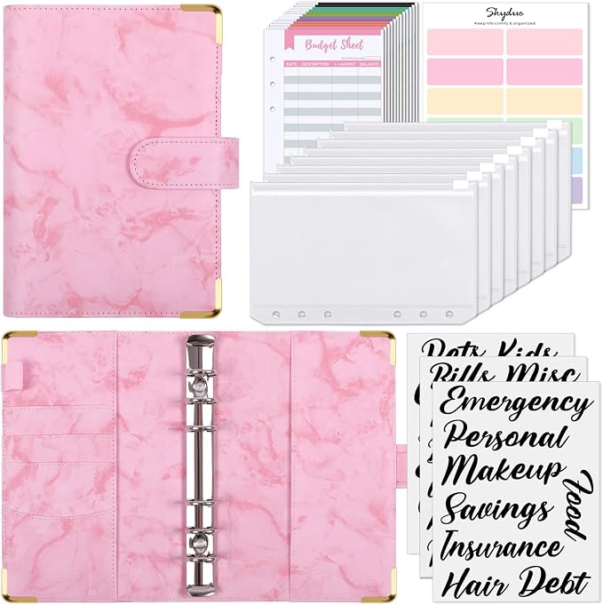 SKYDUE Budget Binder, Money Saving Binder by SKYDUE