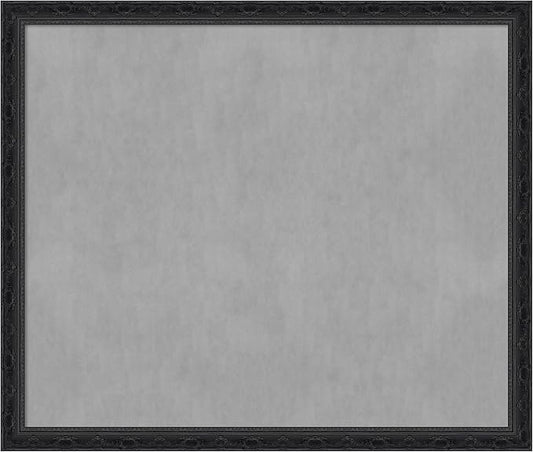 Amanti Art Black Framed Magnetic Board 44x52 Oversize Vision Board by AmantiArt