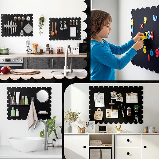 Gueevin 3pack Magnetic Board for Wall 16.1" x 13" Magnet Bulletin Board to - Image 6