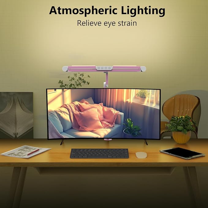 Micomlan Architect Desk Lamp for Home Office, 24W Bright Rotatable Led Table - Image 4