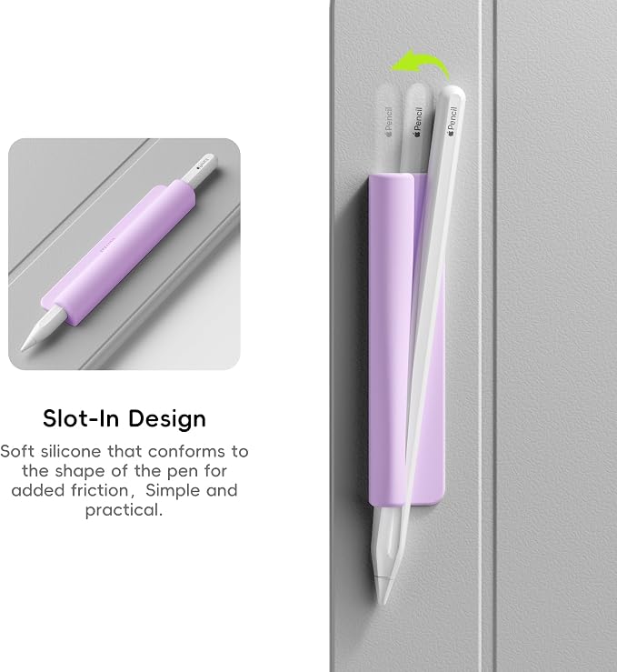 ELETIUO Silicone Pencil Holder Sleeve, Compatible - Image 3